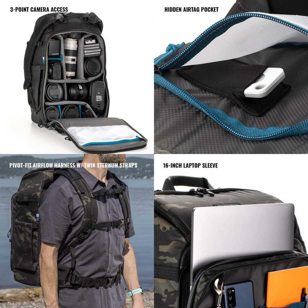 Sac à dos Tenba 32L Multicam pour matériel photo et drone
