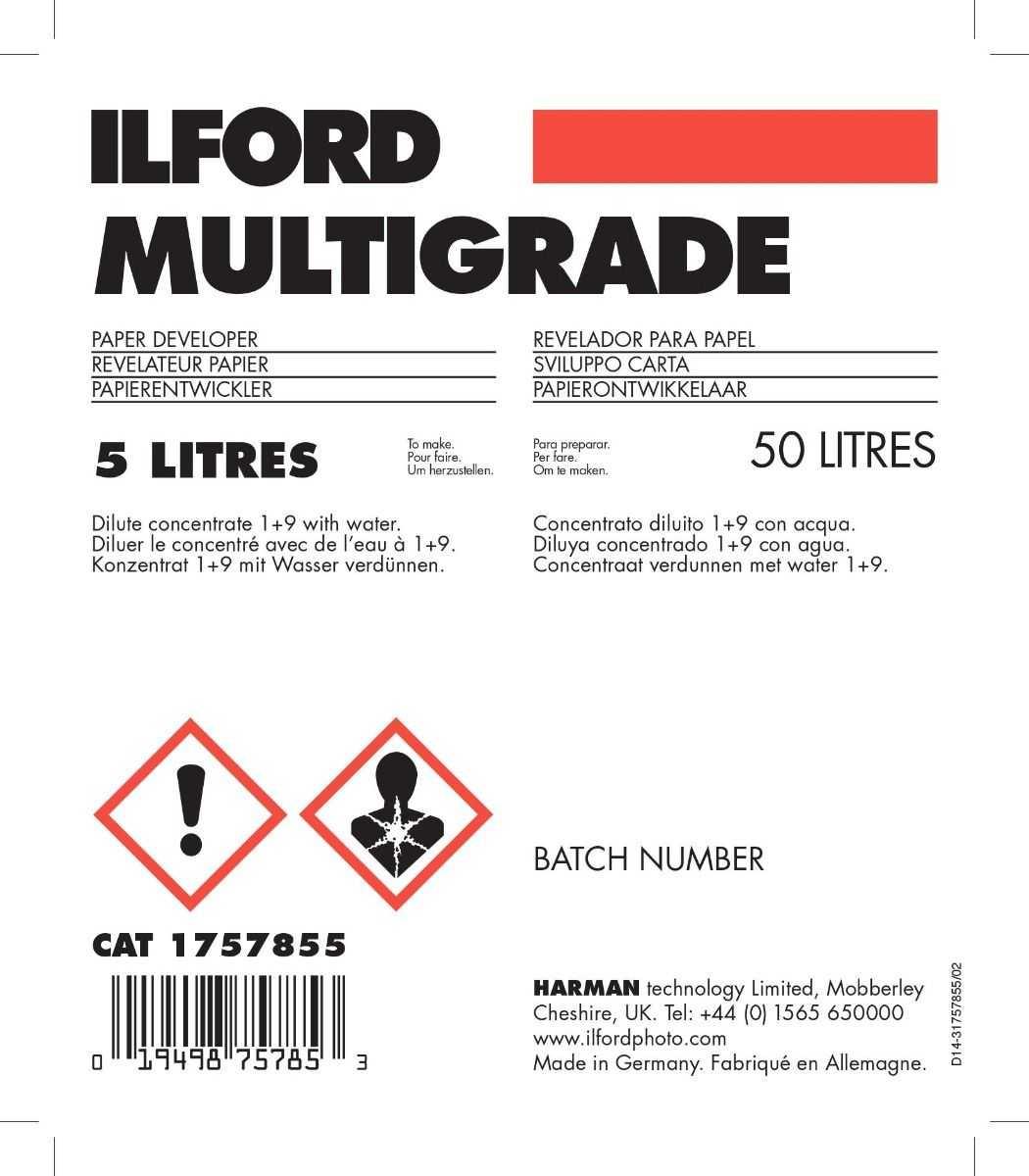 Ilford Multigrade Dev
