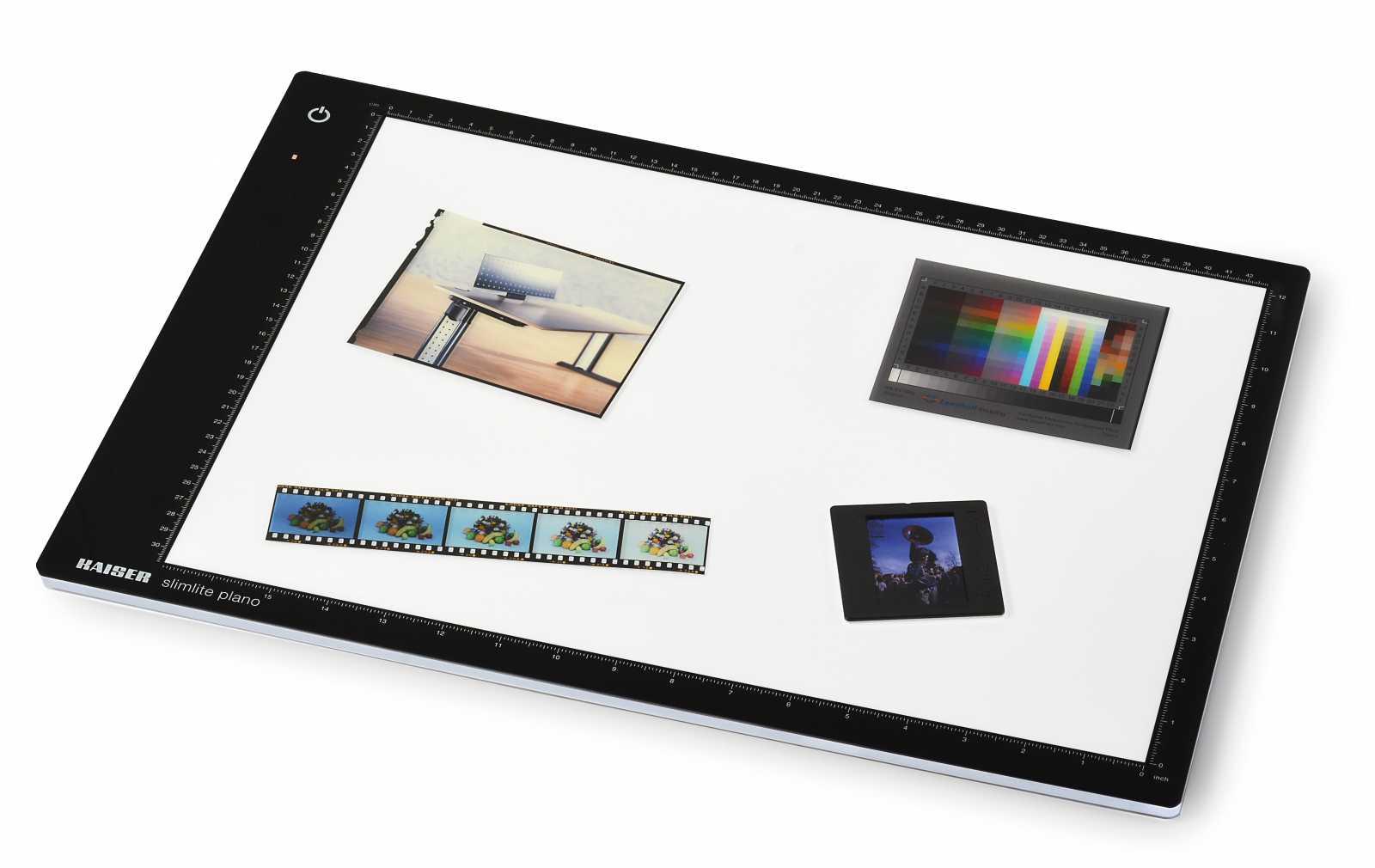 Panneau LED 43 x 31 cm rétroélairé pour négatifs et diapositives