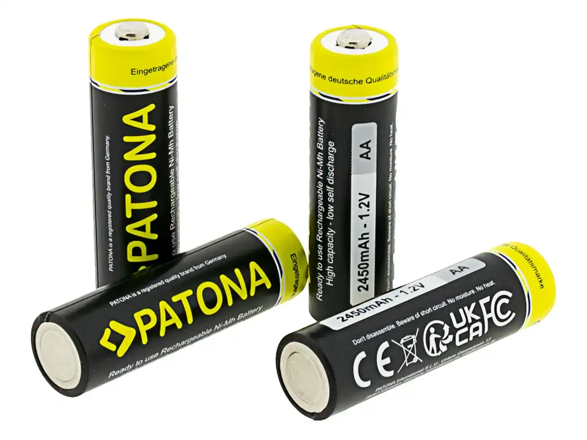 Pile AA Mignon Patona, 4x Ni-Mh 900mAh