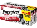 Energizer Max AA (LR6/E91) BP-24+8