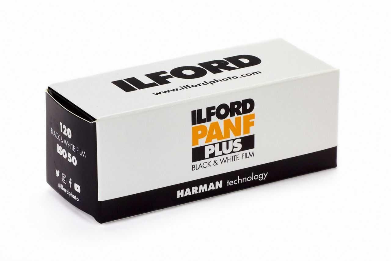 Ilford Pan F Plus 50 120