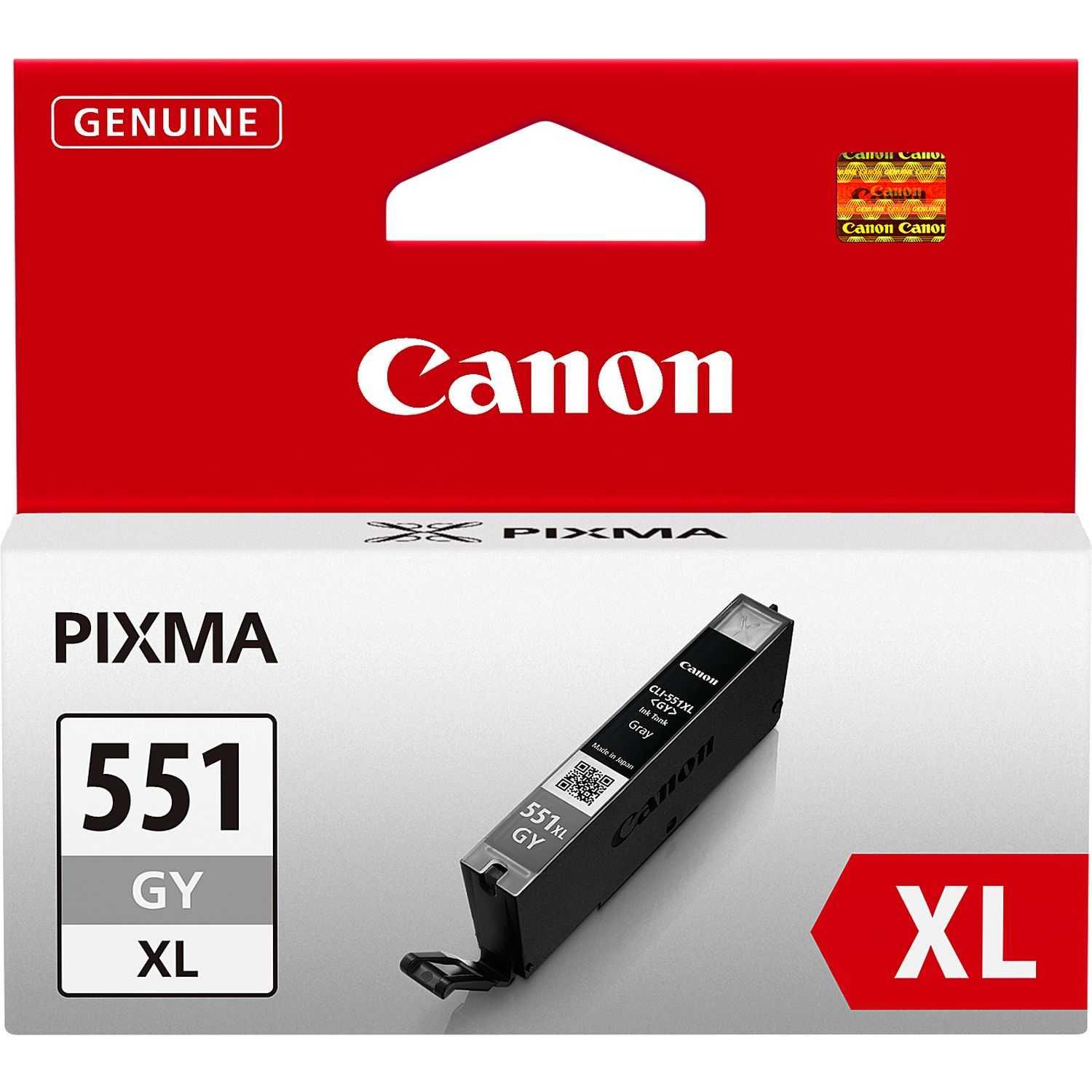Cartouche Canon CLI-551GY Grey XL