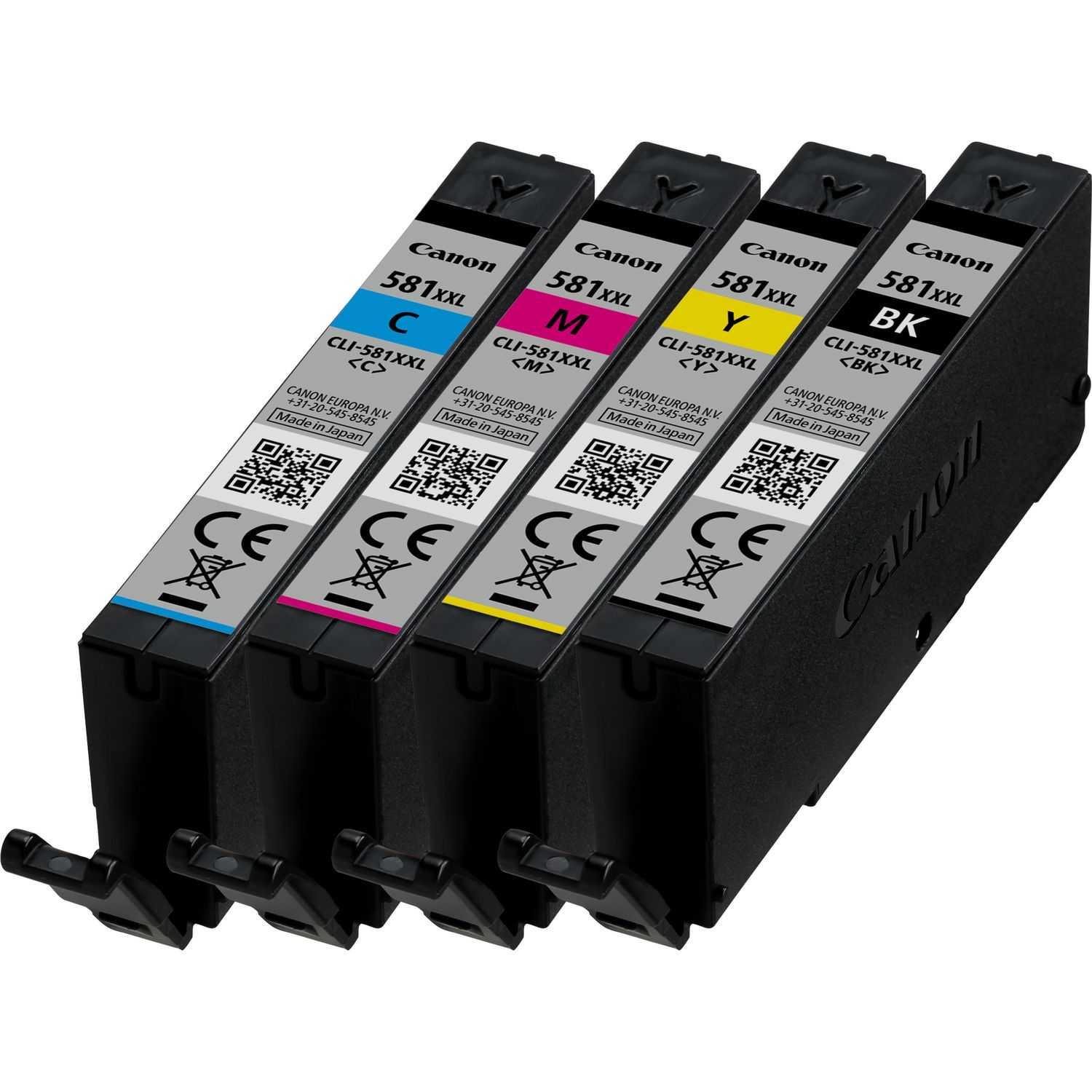 Canon CLI-581XXL BK/C/M/Y