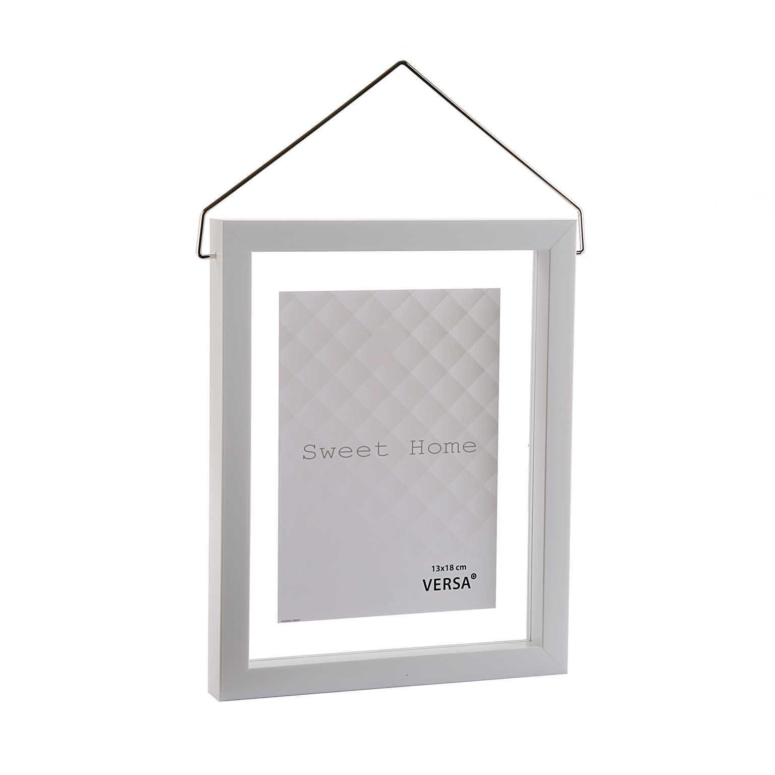 Cadre photo Diamond blanc, 13x18