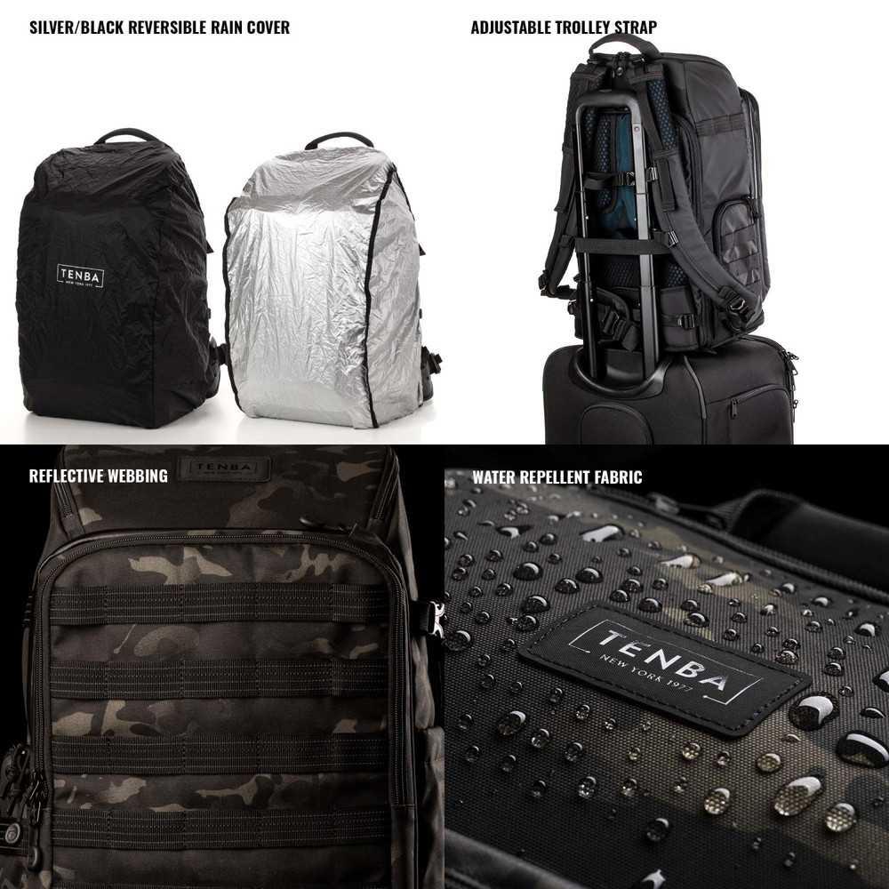 Sac à dos Tenba 24L Multicam pour matériel photo et drone